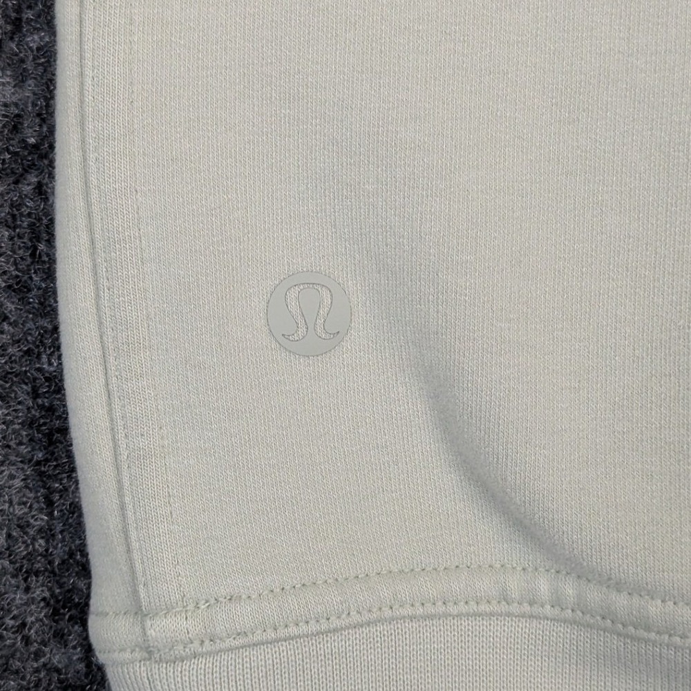 Lululemon Scuba Pullover Hoodie Light Bone Off White Size 4 Logo Athletic - Picture 3 of 14